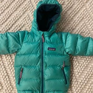 Patagonia Hi-Loft down hoody jacket 2T